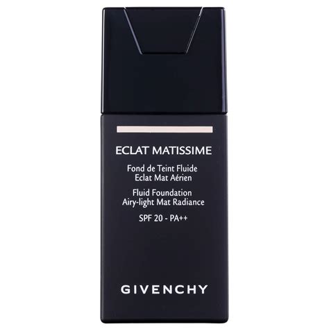 givenchy eclat matissime fluid foundation 4mat beige|Givenchy .